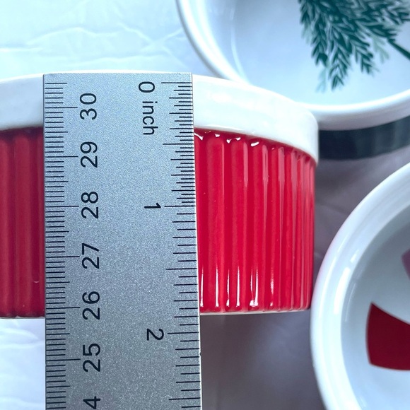 Ceramic 4" Holiday Ramekins 3 PIECES Celebrate It - Picture 7 of 7